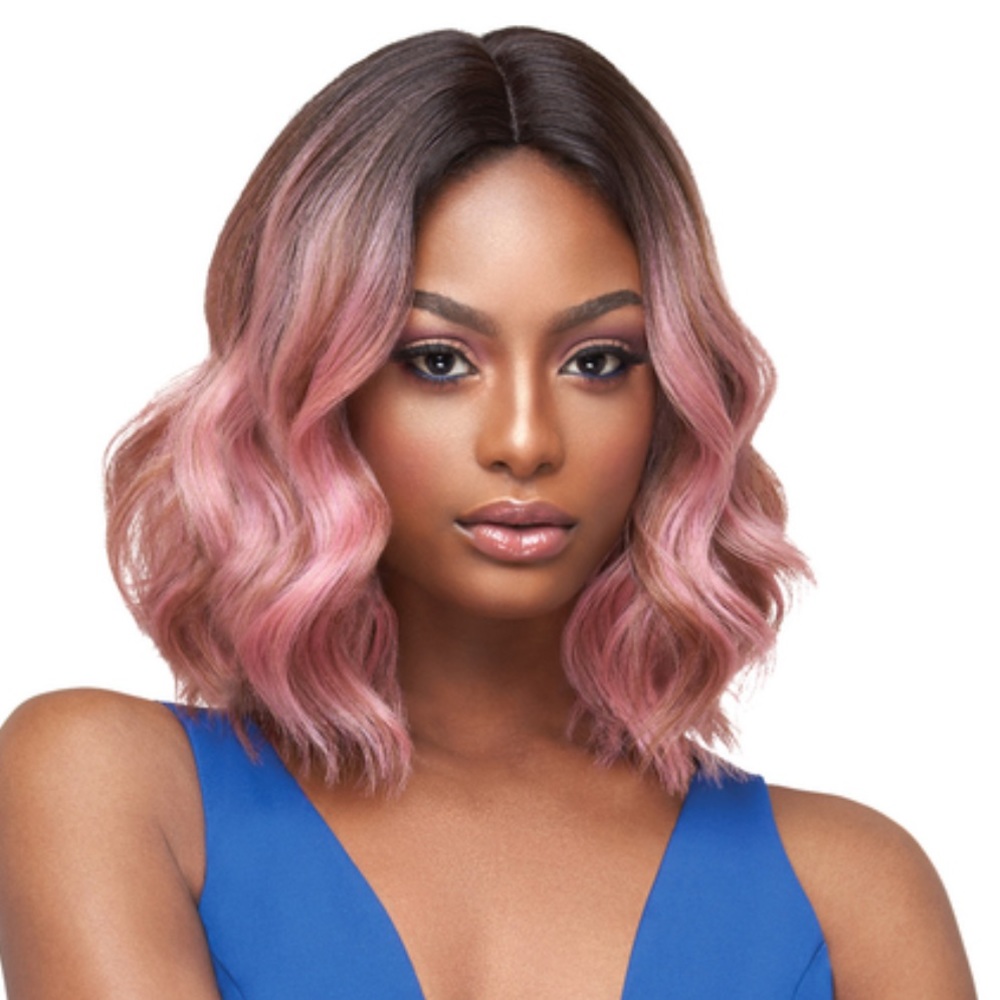 Make an offer!! Pink & black ombré wig
